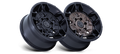 Wheel Pros GUARD 17X8.5 6X5.5 106 25 B-BRNZ M-BLK BR028ZB17856825