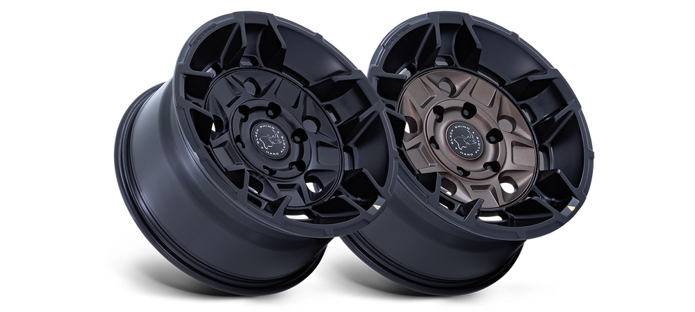 Wheel Pros GUARD 17X8.5 6X5.5 106 25 B-BRNZ M-BLK BR028ZB17856825