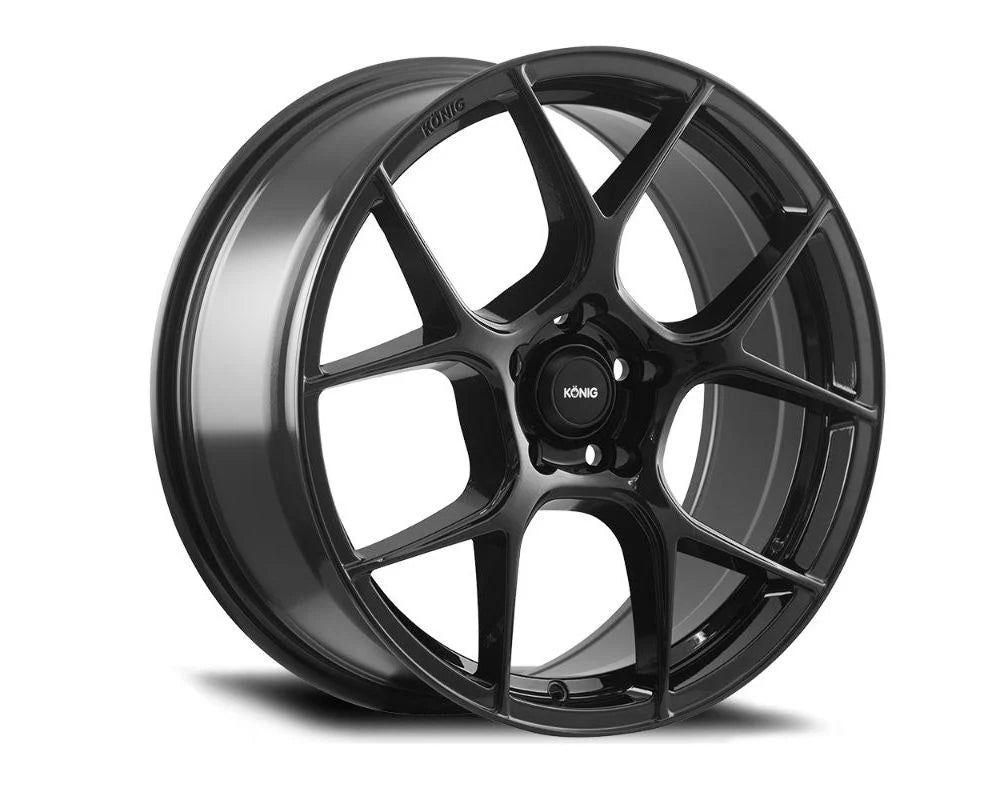 Konig Diverge 16X7.5 5X108 ET40 Gloss Black
