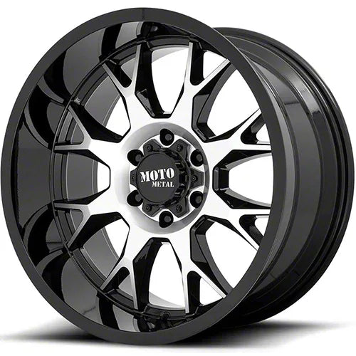 MO806 22X12 6X5.5 44MM GLOSS BLACK MACHINED