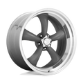 Wheel Pros American Racing Vintage VN205 C-TT-II 18X9.5 5X4.5 BLK/POL 5.5BS VNBL2058956555