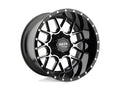 SIEGE 22x12 6x135.00/6x139.70 GLOSS BLACK MACHINED (44 mm)