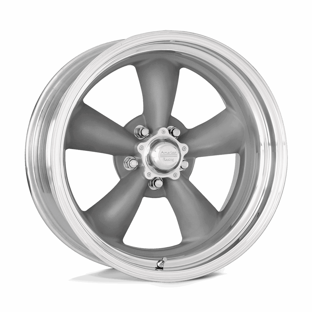 Wheel Pros American Racing Vintage VNCL205 16X9.5 5X4.5 TT-GRY/POL 5.75BS VNCL2056956557