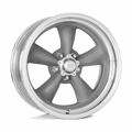 Wheel Pros American Racing Vintage VNCL205 16X9.5 5X4.5 TT-GRY/POL 5.75BS VNCL2056956557