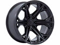 FUEL WHEELS HAMMERHEAD 20X10 6X5.5 106 -18 BLK-OUT CAST ALUMINUM BLACKOUT FC886MX20106818N