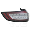 1518 FD EDGE SE/SEL QTR TAILLIGHT ASSY LH