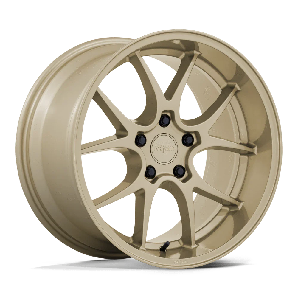 Wheel Pros Rotiform LTN-J 18X10.5 5X120 74 25 G-GOLD RC207GX18055225