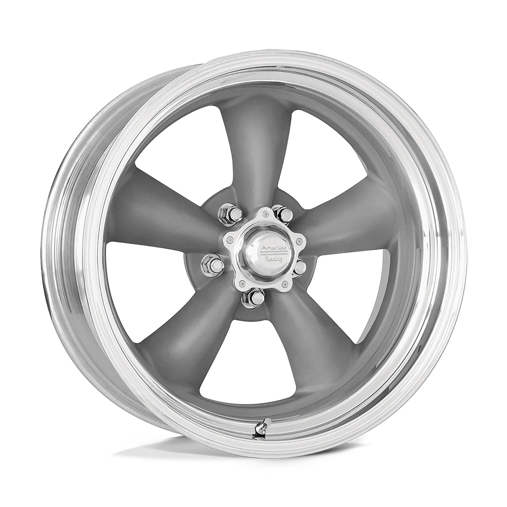 Wheel Pros American Racing Vintage VNCL205 16X8 5X5 TT-GRY/POL 5.0BS VNCL205687350