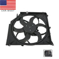 RADIATOR COOLING FAN ASSY E83; 600 WATT BMW X3 0410