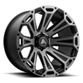 Wheel Pros AB813 22X10 6X5.5 TITANIUM-BRUSHED -12 AB813-221061TB12N