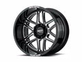 FOLSOM 22x10 5x127.00 GLOSS BLACK MILLED (18 mm)