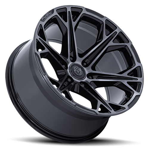 FUEL WHEELS HAMMERHEAD 20X9 6X5.5 106 1 G-BLK DDT CAST ALUMINUM GLOSS BLACK DARK TINTED CLEAR FC886BT20906801