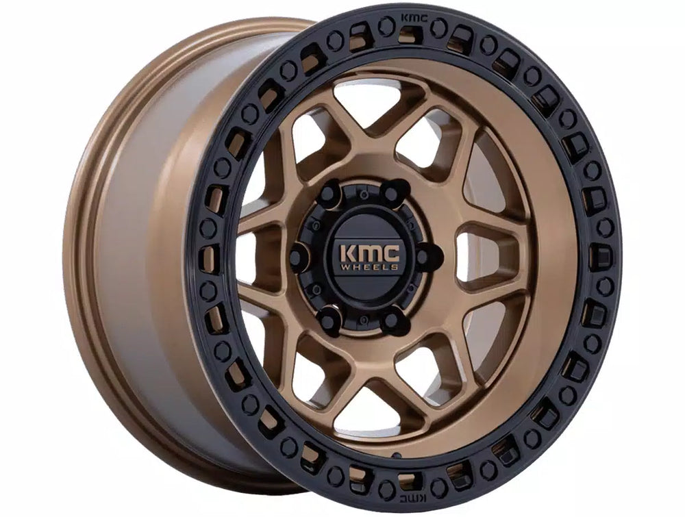 Wheel Pros TORX 17X8.5 6X5.5 106 0 M-BRNZ G-BLK KM553ZB17856800
