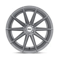 ~(35 lbs. 22X22X12)~ TSW CLYPSE 20x10.0 5/120 ET40 CB76.1 TITANIUM W/MATTE BRUSHED FACE