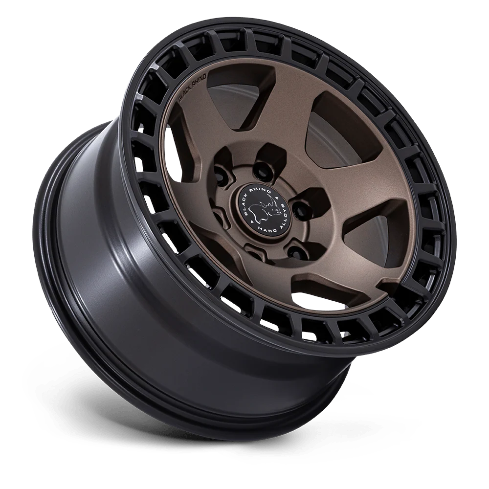 Wheel Pros Black Rhino Hard Alloys BAHARI 18X8 6x120 74 45 B-BRNZ M-BLK BR022ZB18806F45