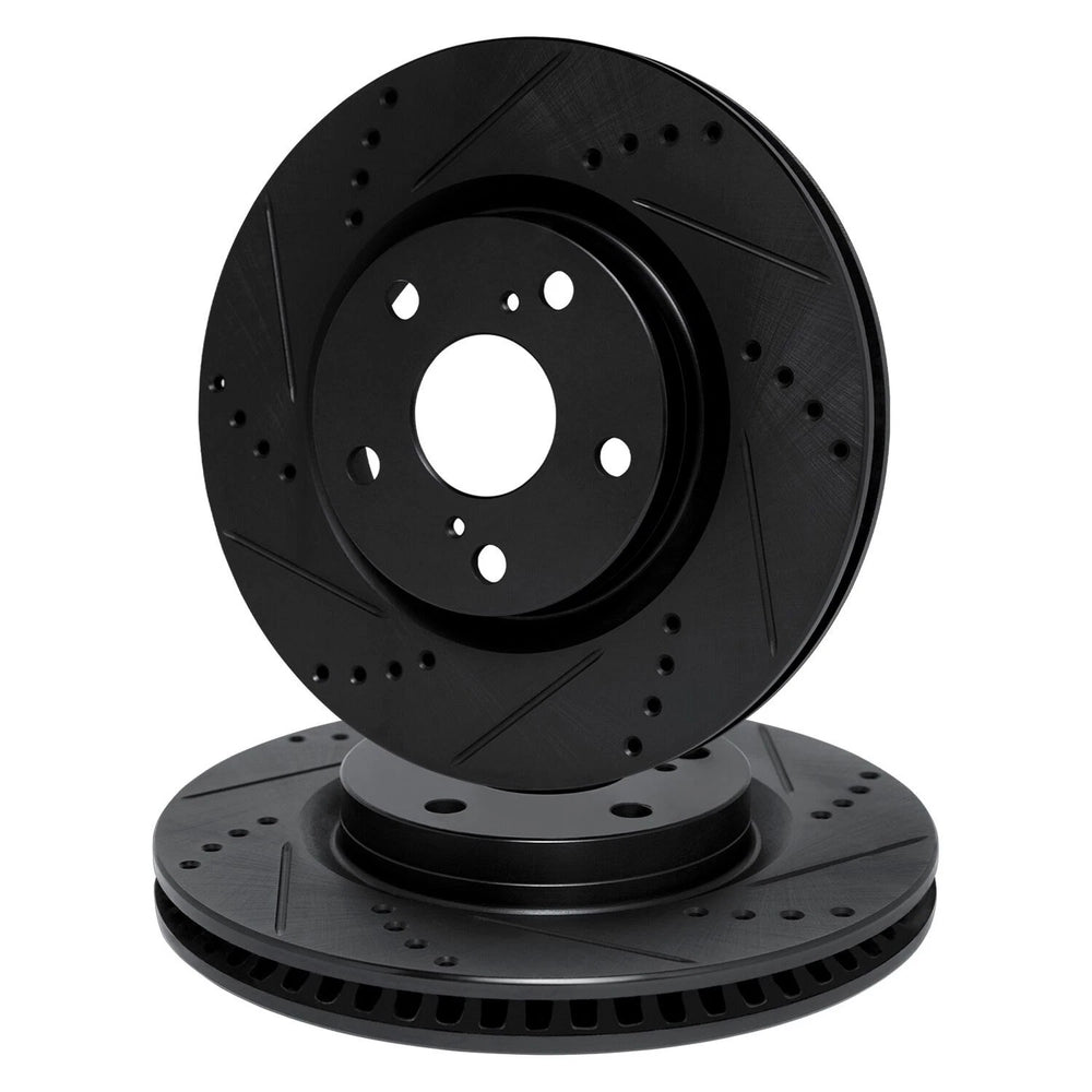 R1 Concepts Brake Rotor- D/S - Black