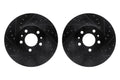 R1 Concepts Brake Rotor- D/S - Black