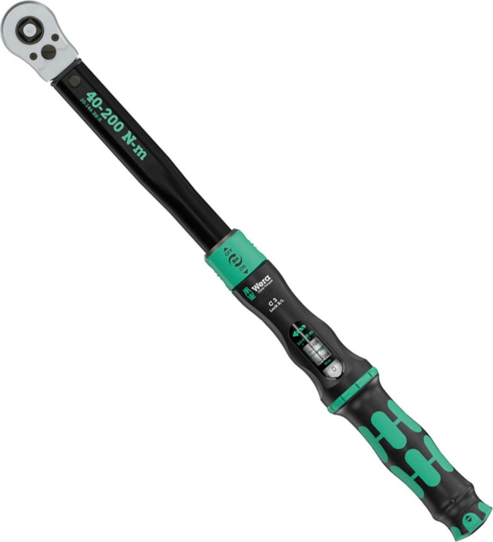 CLICKTORQUE LOCK C 3 R/L TORQUE WRENCH ADJ 40200 NM W/ 1/2IN SQ HEAD INSERT