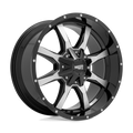 Wheel Pros Moto Metal MO970 20X9 8X180 RED TINTED CLEAR 18MM MO97029088318RC