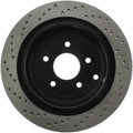 Stoptech auto part close-up