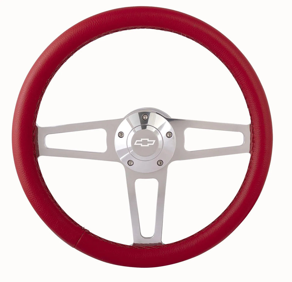 T Series Pol. Wheel Chev rolet Logo/Install Kit