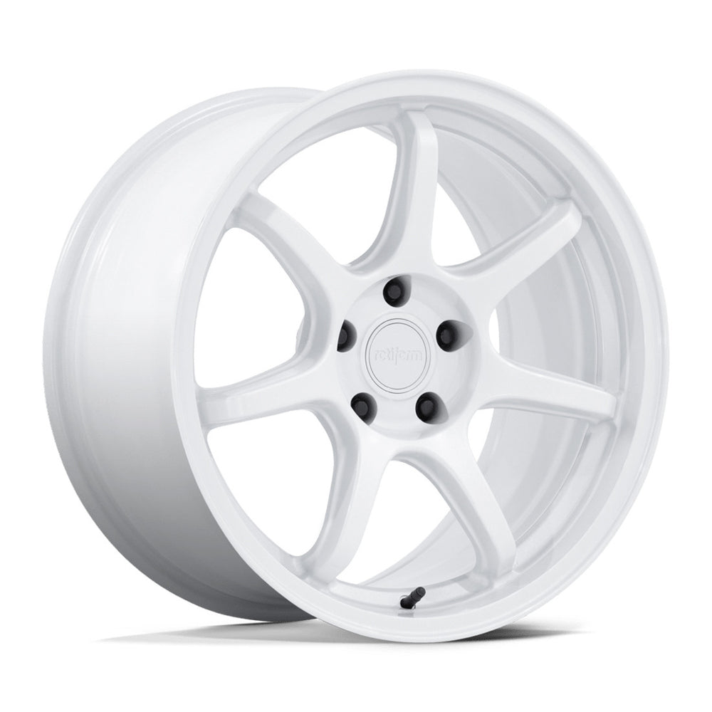 Wheel Pros Rotiform BPU 18X8.5 5X4.5 72 45 WHITE RC208WX18851245