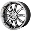 Maxxim Ferris 17x7 10x105/114.3 ET40 Black Machine Face