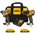 20V MAX BRUSHLESS CORDLESS DRILL/DRIVER + IMPACT DRIVER COMBO KIT