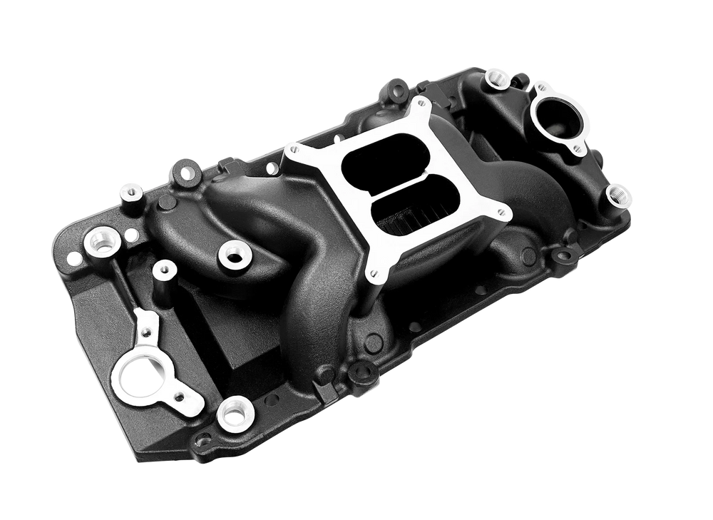 BBC Crosswind Manifold - Dual Plane