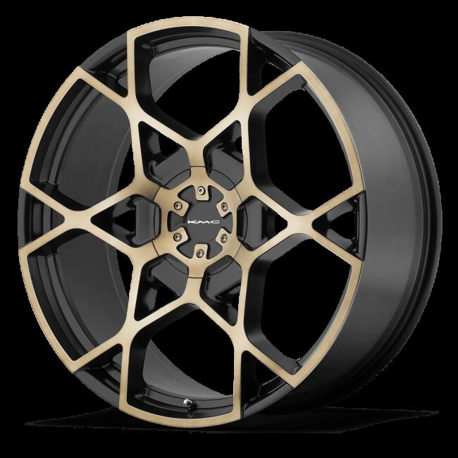 Wheel Pros KM695 24X9.5 5X5 S-BLK TINTED 35MM KM69524950935