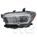 1618 TY TACMA HALGN W/O LED DRL BLK H.L LH