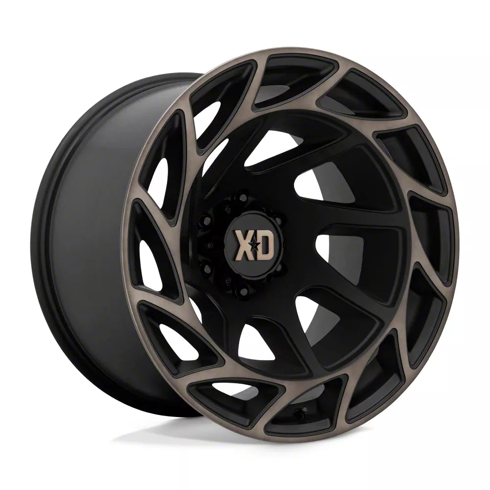 ONSLAUGHT 20X12 6X135 44MM SATIN BLACK W/ BRONZE TINT