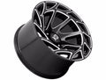 ONSLAUGHT 20X9 8X6.5 00MM GLOSS BLACK MILLED