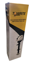 ELECTRIC JACK 3500 LBS 12V 14 TRAVEL BLACK