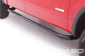 ~(36 lbs. 70X9X7)~ 3 in ROUND BENT BLACK SS NERF BARS BLACK STAINLESS STEEL