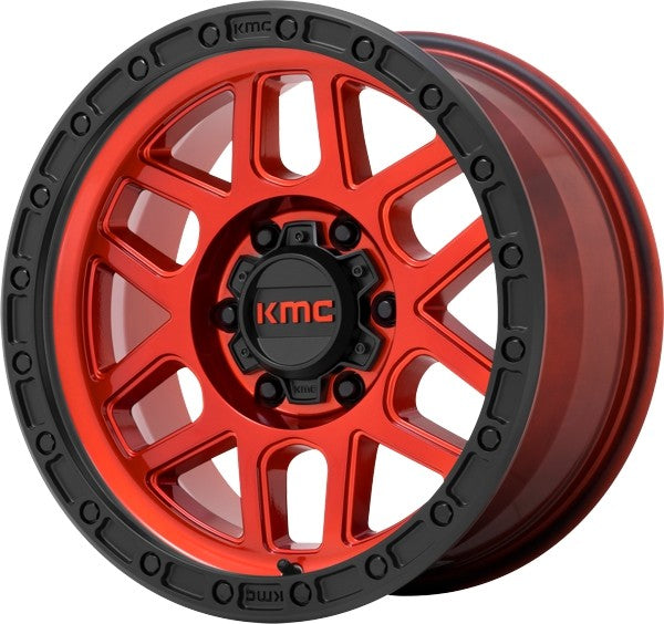 MESA 20x9 6x135.00 CANDY RED W/ BLACK LIP (0 mm)