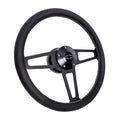 T Series Blk Wheel CHEV Logo/Install Kit