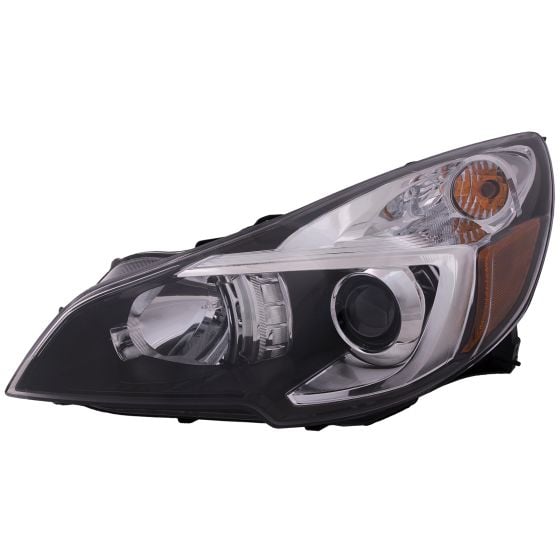 CAPA SB LEGACY/OUTBACK 1314 HEADLIGHT ASSY W/BLK BEZEL LH