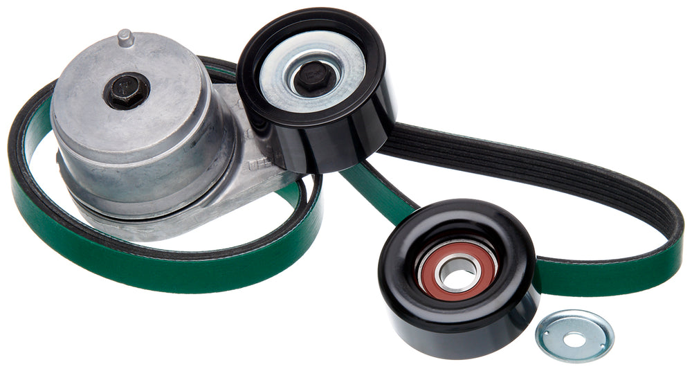 Gates 07-09 Peterbilt 320 Cummins ISM Diesel Serpentine Belt Kit