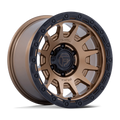 FUEL WHEELS FORTRESS 18X9 6X120 66.9 20 M-BRZ GBLK CAST ALUMINUM MATTE BRONZE W GLOSS BLACK LIP FC884ZB18907720