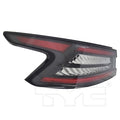 19C NS MAXIMA LED QTR TAIL LIGHT ASSY LH