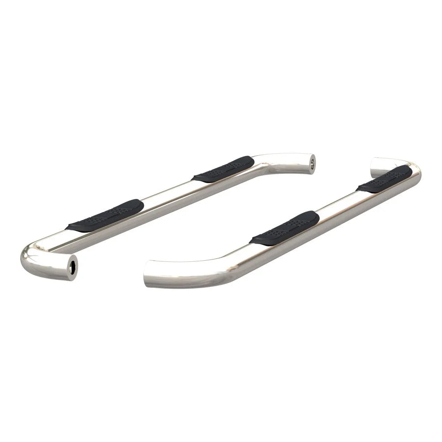 19C RAM 1500 CREW CAB 3IN ROUND POLISHED STAINLESS SIDE BARS