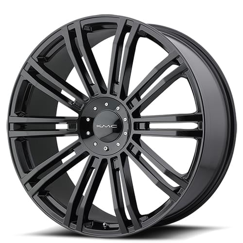Wheel Pros KM677 D2 24X9.5 5X5/5.5 G-BLK 35 100C KM67724935335