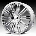 Wheel Pros KM677 24X9.5 5X4.5/120 CHR 35MM KM67724917235
