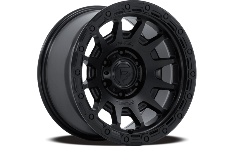 FUEL WHEELS FORTRESS 18X9 6X4.5 66 1 M-BRZ GBLK CAST ALUMINUM MATTE BRONZE W GLOSS BLACK LIP FC884ZB18906401