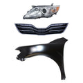 CAPA VV XC90 0314 HEADLIGHT ASSY HALOGEN LH