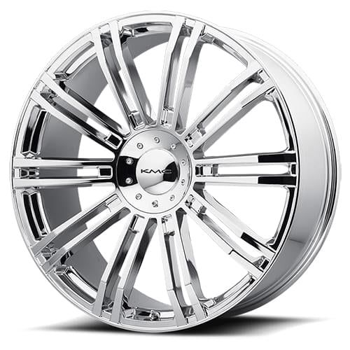 Wheel Pros KM677 D2 20X8.5 5X115 CHR 35MM KM67728515235