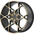 Wheel Pros KM695 24X9.5 6X4.5 S-BLK TINTED 35MM KM69524964935
