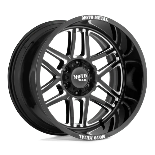 Wheel Pros Moto Metal MO992 22X10 8X6.5 G-BLK MILL -18MM RTCC MO99222080318NRC