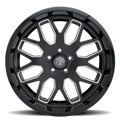 MONARCH 901 22X10 GLOSS BLACK 8X165.1 21MM OS 125.2 CB